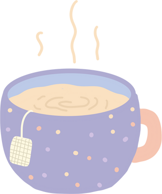 Hot Cup Of Tea Self care Elements