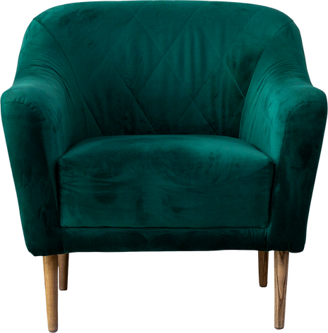 Green Chair Isolated on White